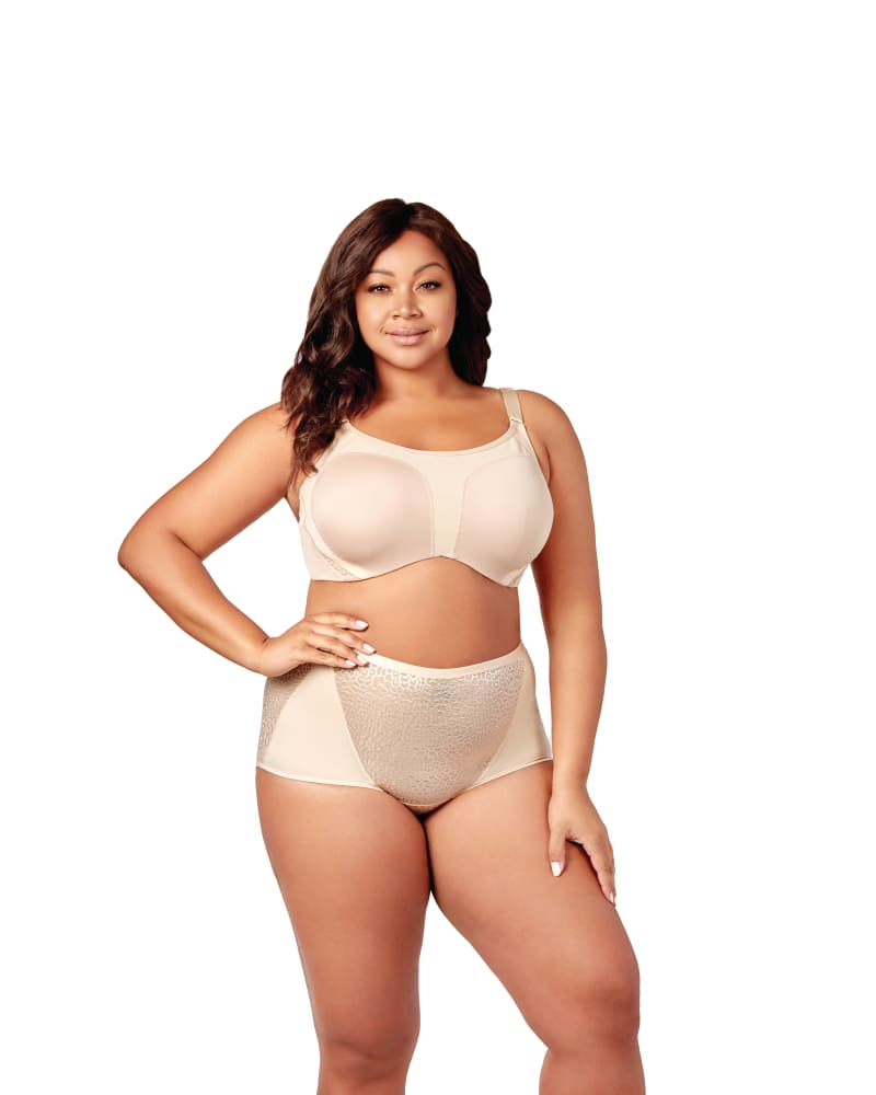 Front of plus size Microfiber Underwire Sports Bra by Elila | Dia&Co | dia_product_style_image_id:172343